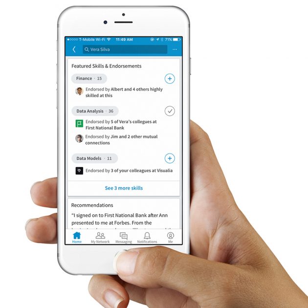 Linkedin Improves Its Endorsements Feature To Make Them More Useful - Endorsements Feature A Linkedin can now highlight your most relevant skills and endorsements.