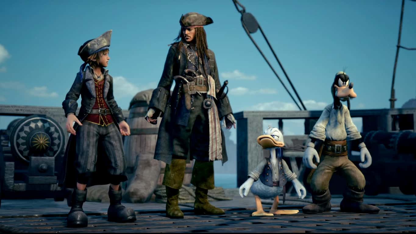 Kingdom Hearts 3 video game on Xbox One