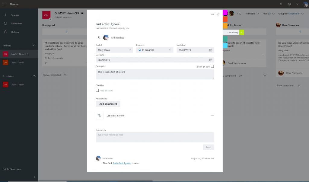How to use Microsoft Planner to improve your work flow