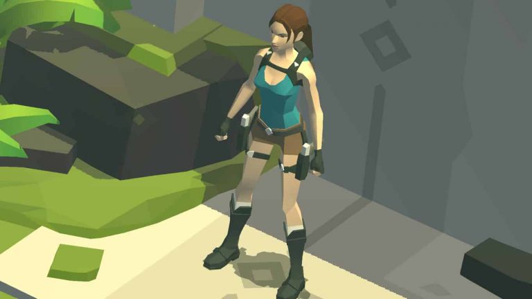 How is the endless runner a Tomb Raider game?