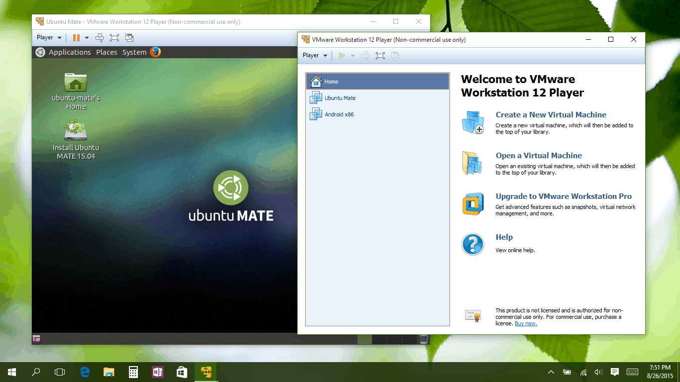 vmware player windows 10 compatibility