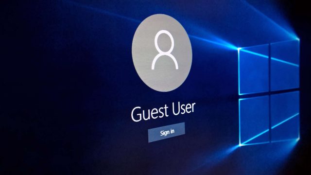 Windows10-Logon-Guest