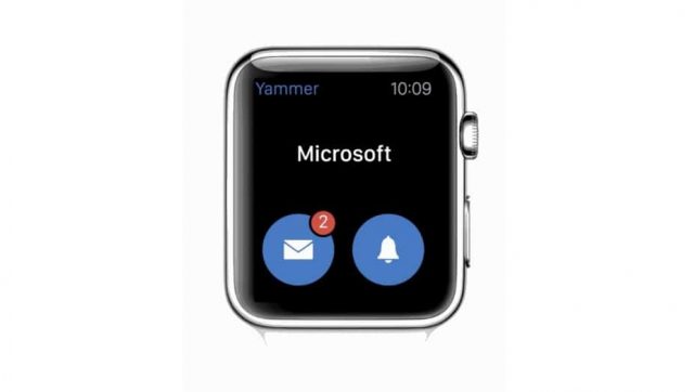 apple watch microsoft