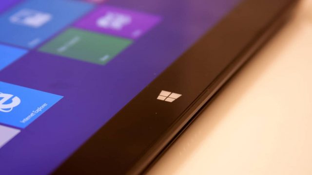 Black Microsoft Surface Device
