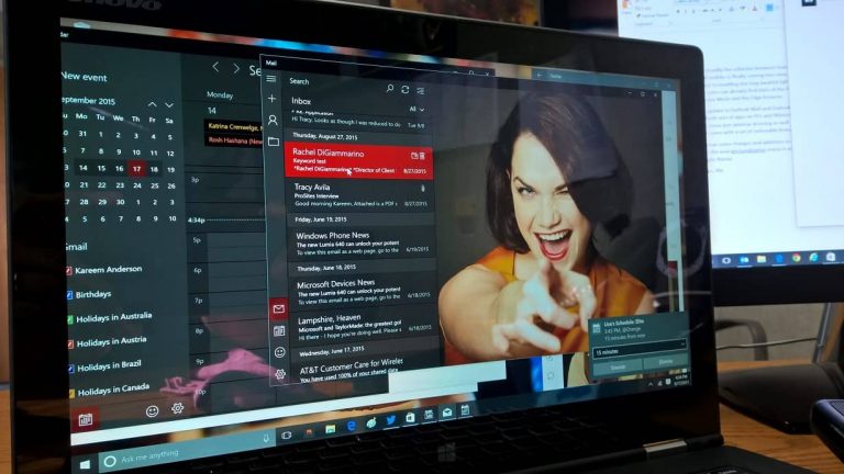 Outlook Calendar dark theme