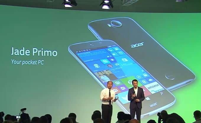 Acer Jade Primo