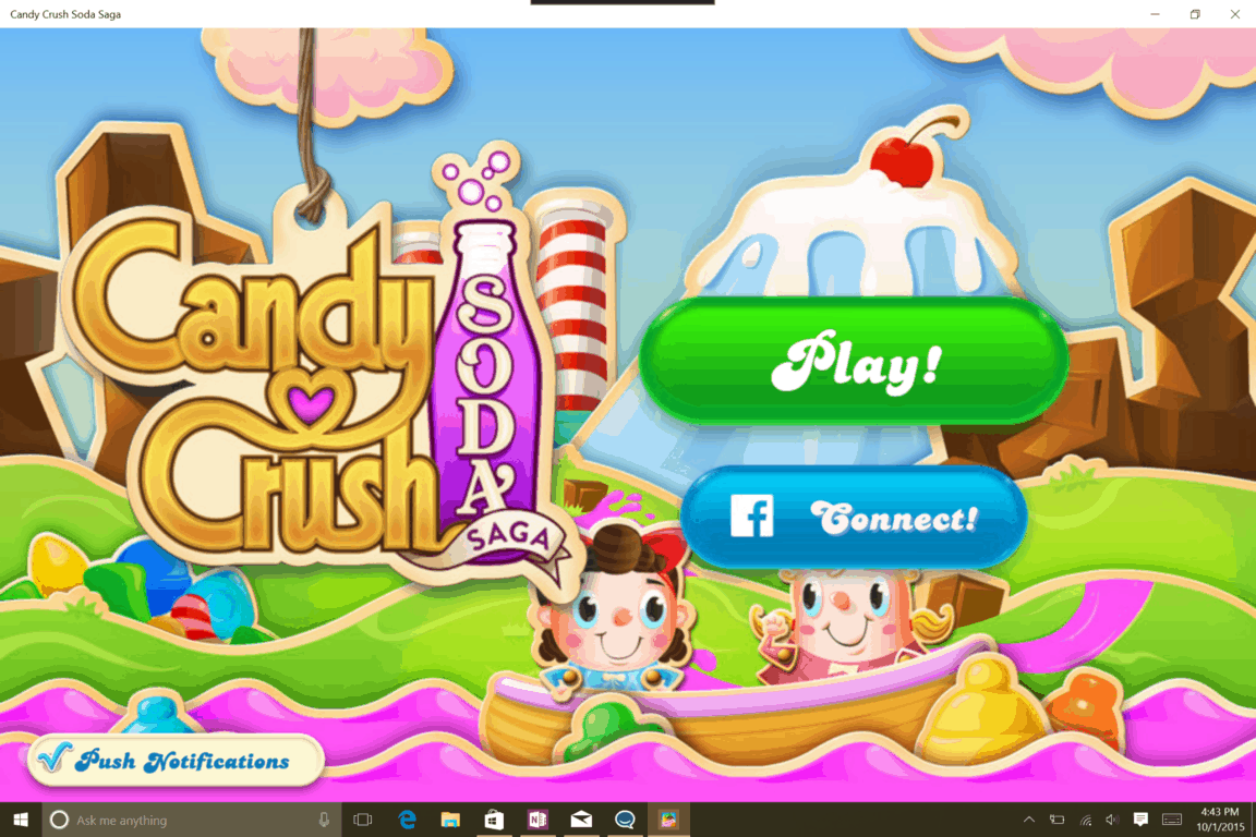 candy crush soda saga downloaded automatically