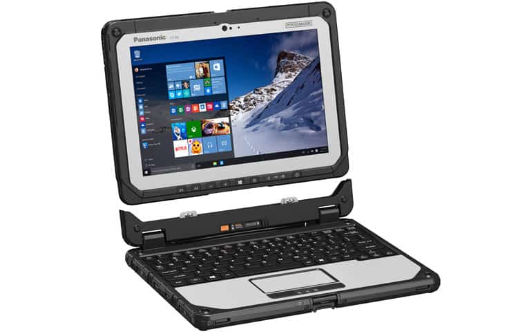 Panasonic Outs New Toughbook 20 Windows 10 Detachable Laptop