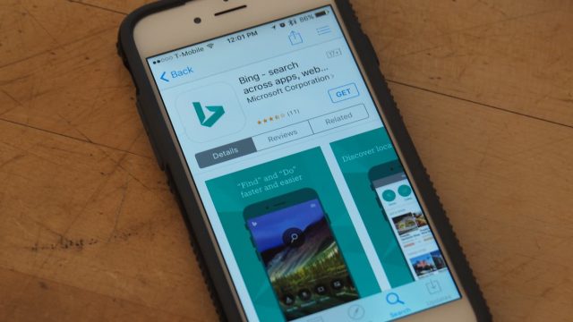 Bing for iPhone App