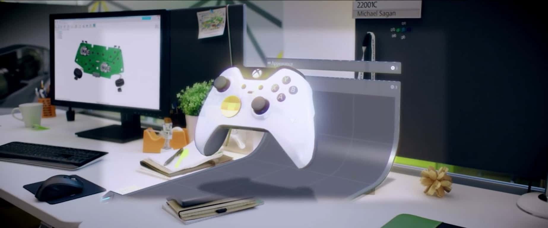 HoloLens fied of view example