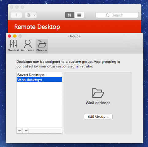 allow remote desktop connection mac os x