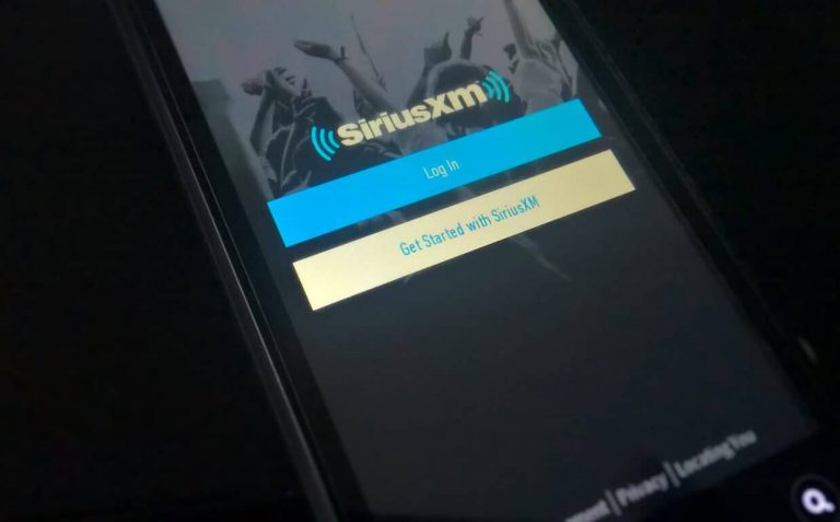 SiriusXM app on Android