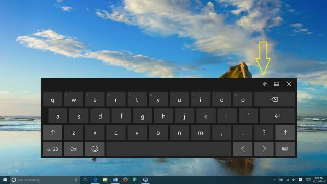 windows 10 keyboard