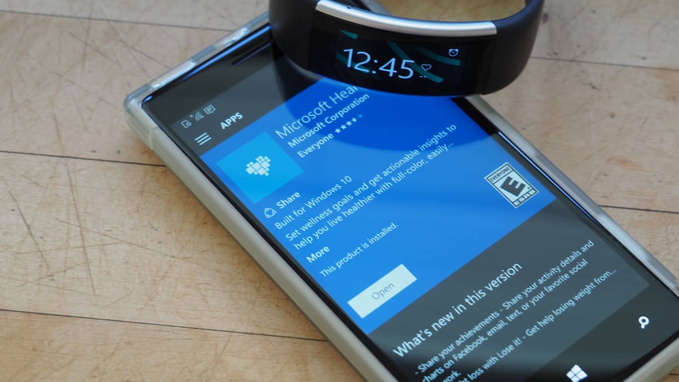 Microsoft Health Band 2 Updates Featured