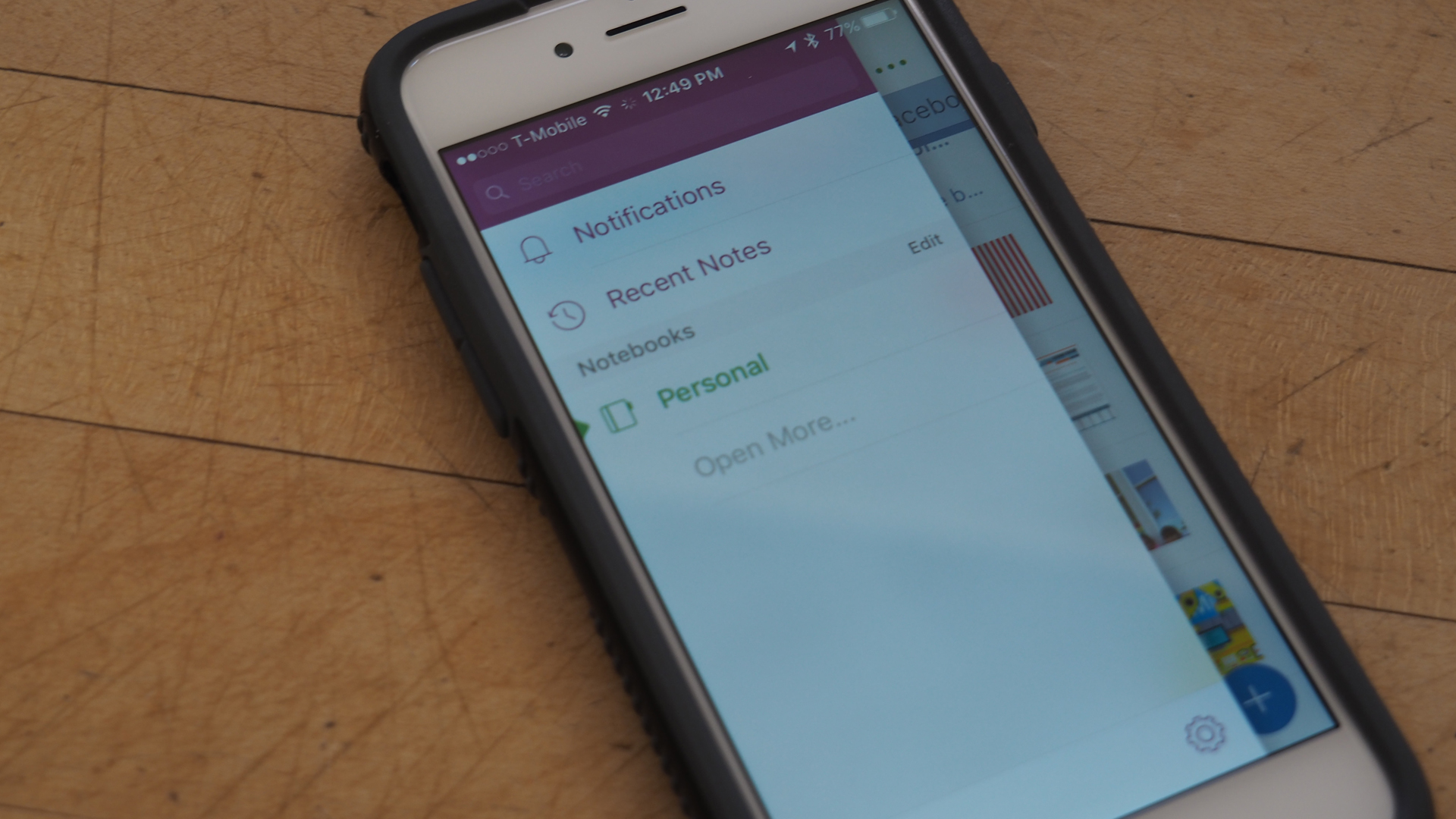how to use onenote on iphone