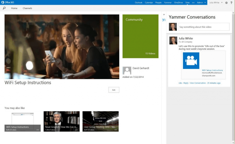 Office 365 Video