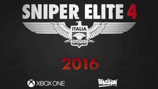 Sniper Elite 4