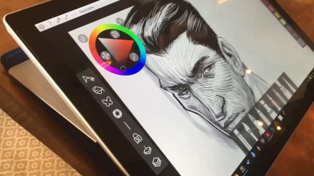 Sketchable app on Surface Pro