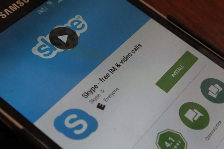 always sign in skype android
