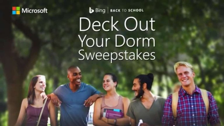 Microsoft Deck Out Your Dorm Sweepstakes Featured