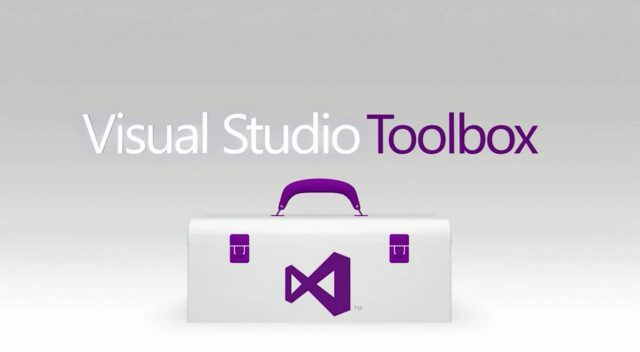 visual studio toolbox