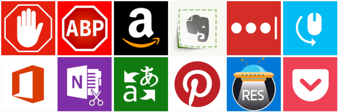 Microsoft Edge already supports popular extensions.