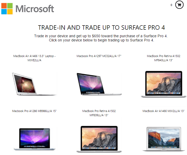 windows trade in for mac