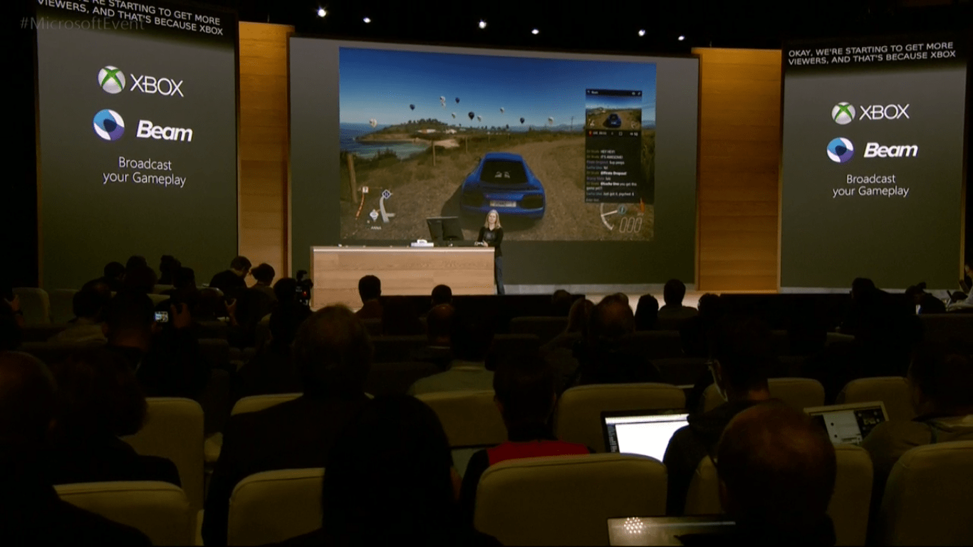 Microsoft Beam on Xbox One Creators Update