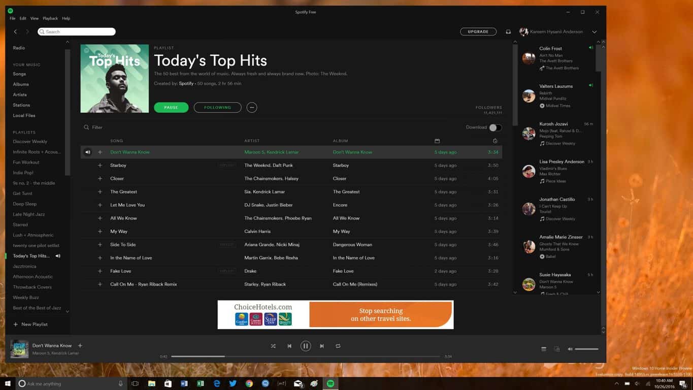 spotify download windows 10