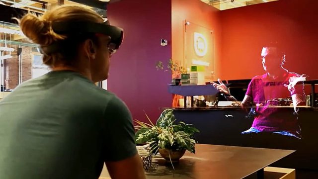 HoloBeam on HoloLens