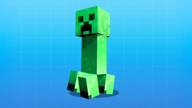 Minecraft Creeper from Mojang Pocket Edition Windows 10 Beta