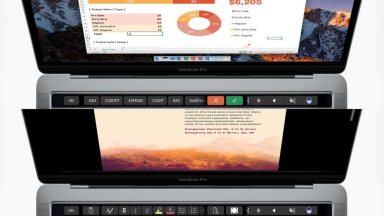 Office for Mac and the new Touch Bar
