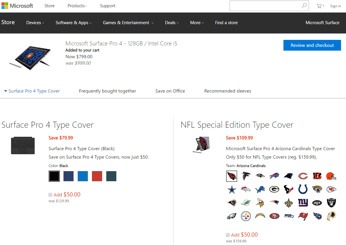Microsoft Store Sale