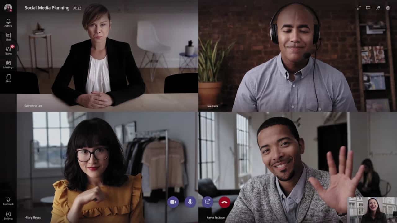 Microsoft Teams Skype Conference