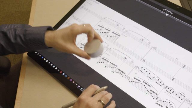 Staffpad with Microsoft Surface Dial