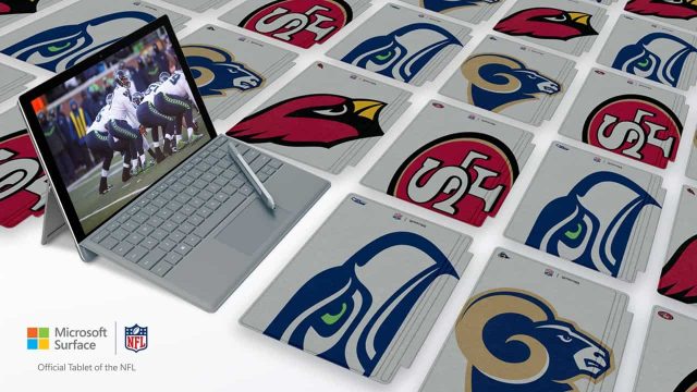 Microsoft Surface Type Cover NFL