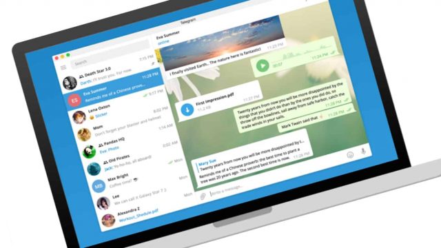 Telegram Windows 10 Desktop App