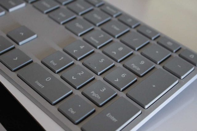 Surface Keyboard Media Keys