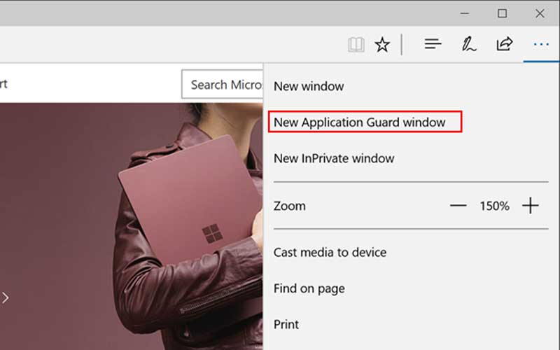 Windows Defender Application Guard