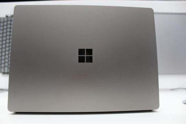 Back of Surface Laptop