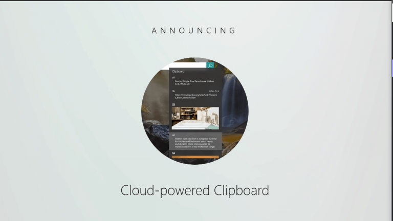 Cloud Powered Clipboard
