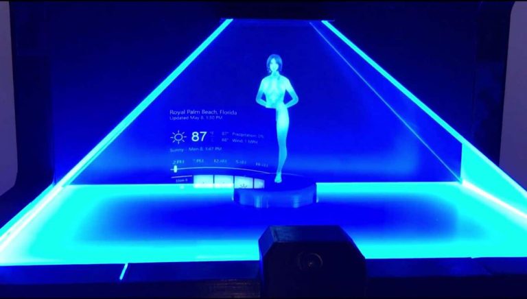 Cortana Hologram