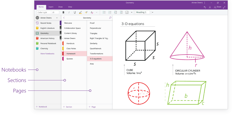 Redesigned OneNoteRedesigned OneNote