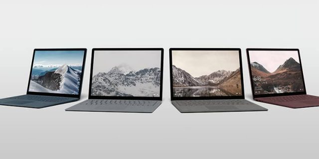 Surface Laptop colours