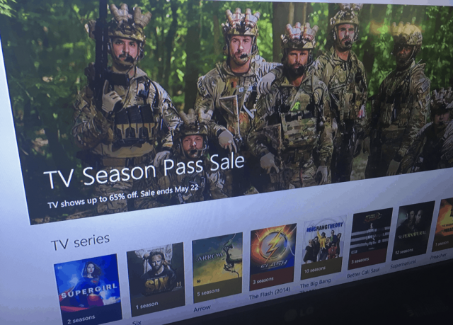 Windows Store TV Season Pass Sale