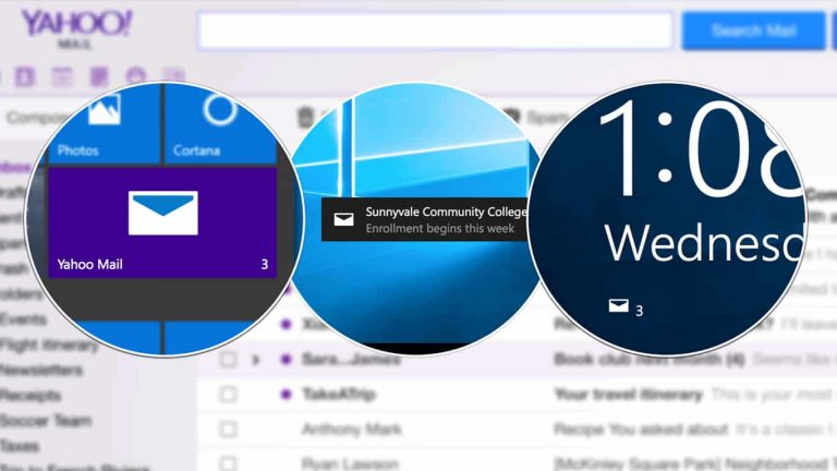 Yahoo Mail Windows 10 App