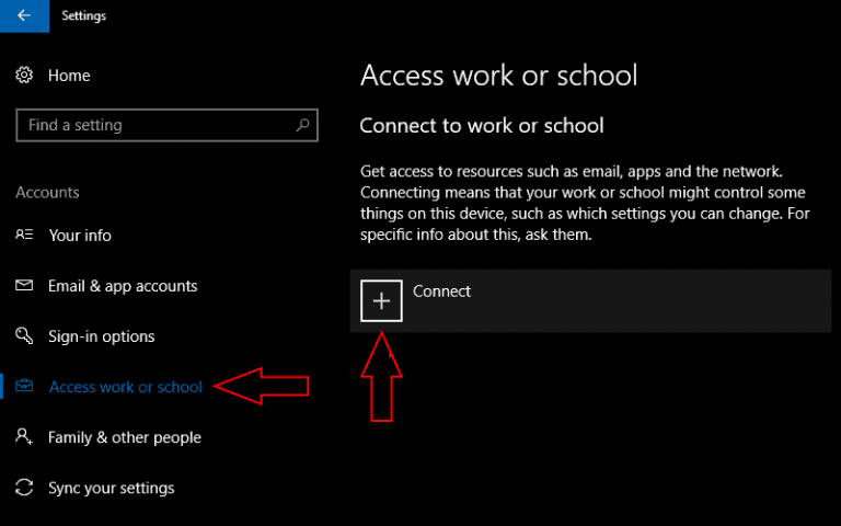 How to manage personal, work and school accounts in Windows 10