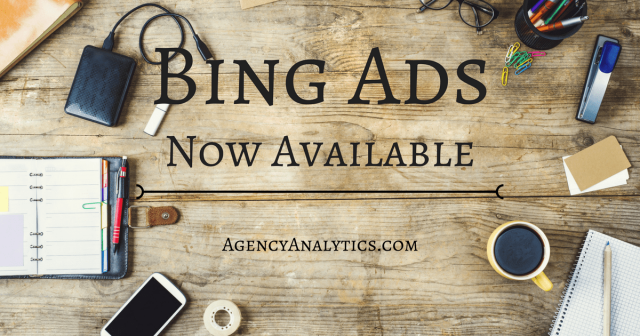 Agency Analytics Bing Ads integration