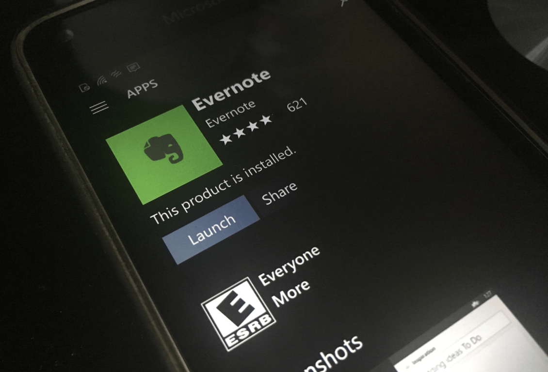 is the evernote app good for keeping business inventory