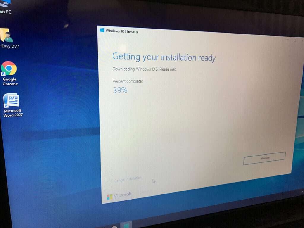 WIndows 10 S Installer